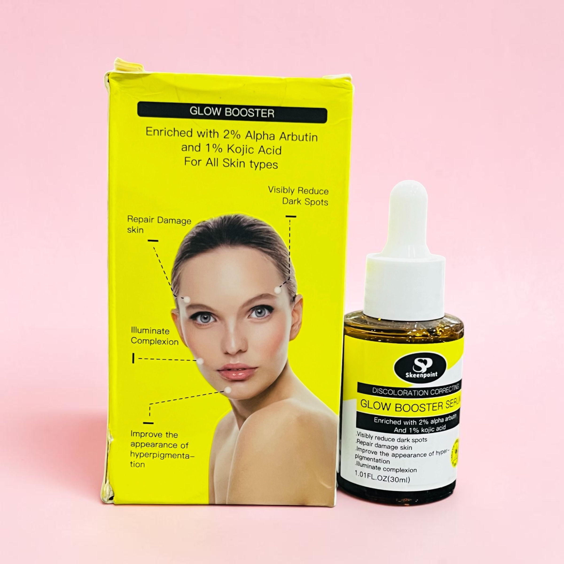 SKEEN POINTER GLOW BOOSTER LIGHTENING FACE CREAM 50ML